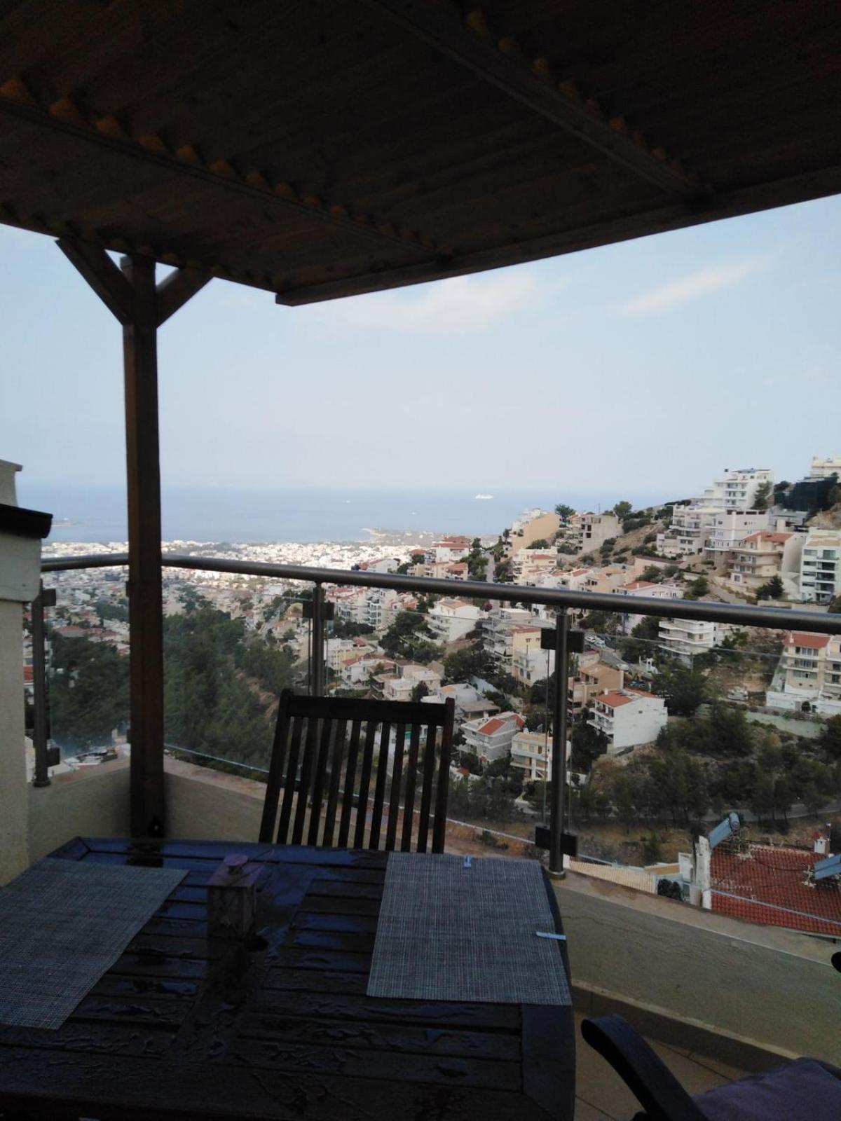 Panoramic Voula'S View Apartment Aten Exteriör bild